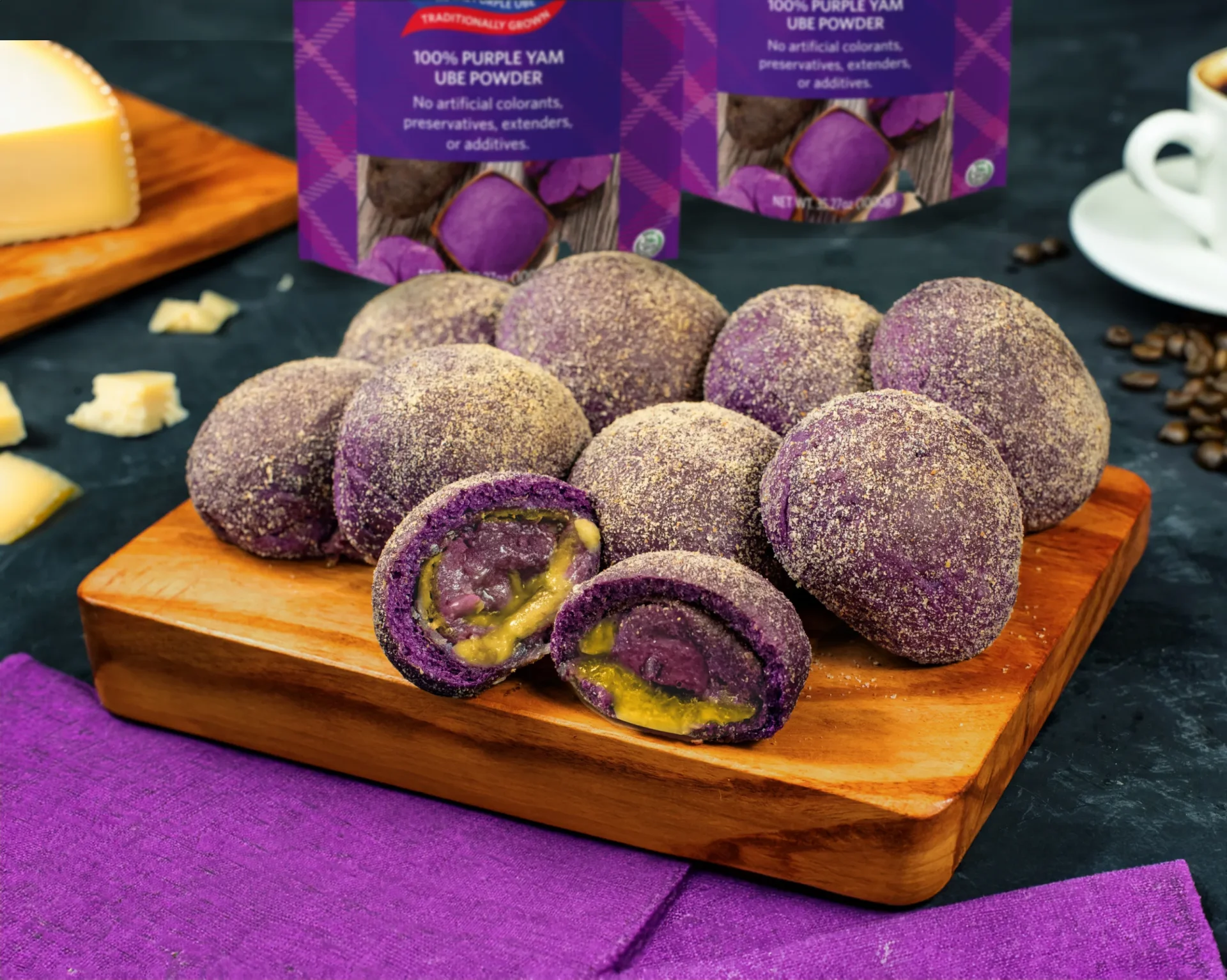 Ube Pandesal